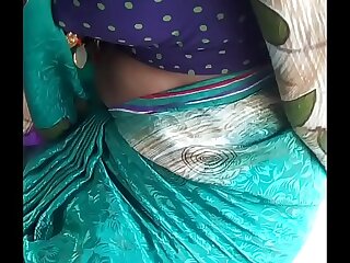 hot Telugu aunty showing boob's with..